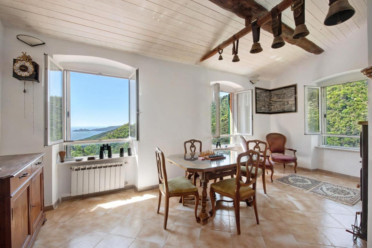 Cottage Con Vista Mare Zoagli Zewnętrze zdjęcie